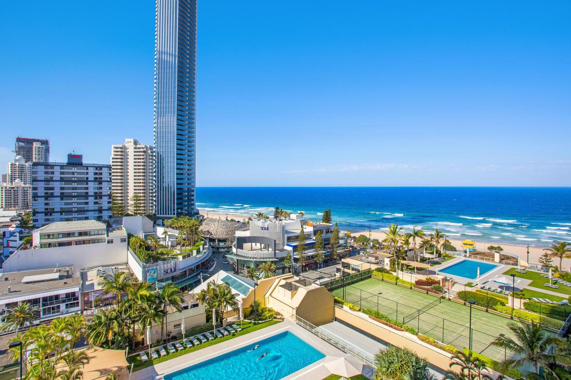Paradise Centre Apartments Managed By Gchs Gold Coast Exterior foto